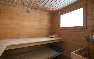 The sauna at Logis du Mas, bed and breakfast in Sète