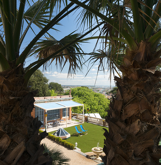 Jardin du Logis du Mas, chambres d’hôtes à Sète